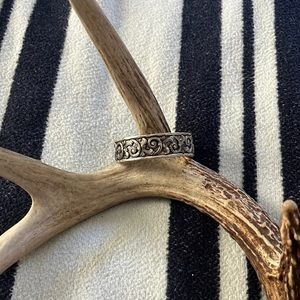 Silver cuff bracelet